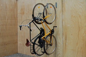 Cykelholder lodret