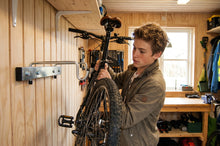 Indlæs billede til gallerivisning Cykelholder vandret