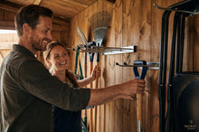Indlæs billede til gallerivisning Ophæng til haveredskaber (4-8 redskaber) - model 2